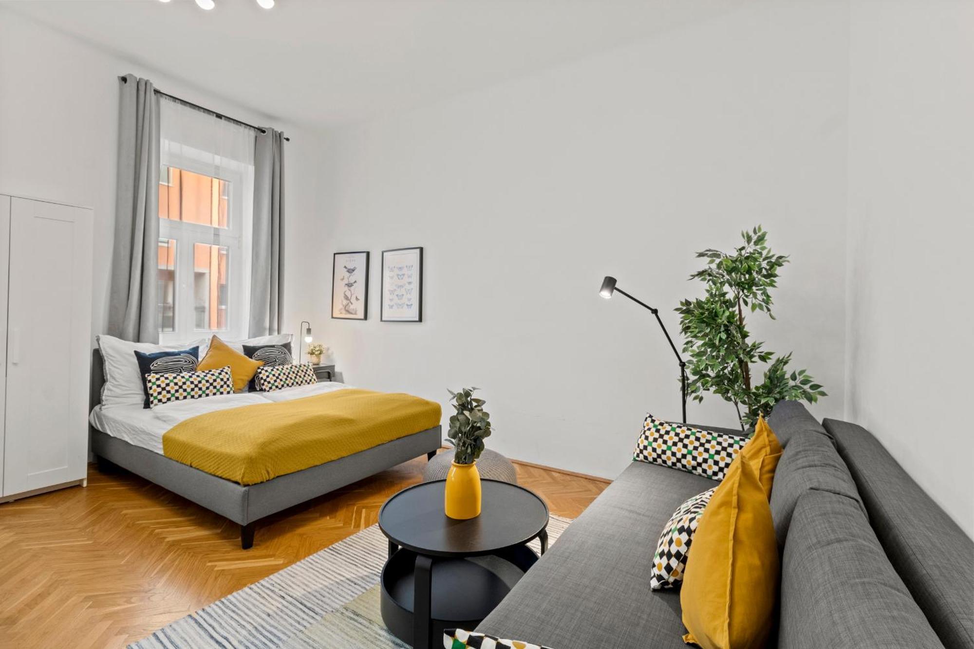Chic Vienna Apartment Bagian luar foto
