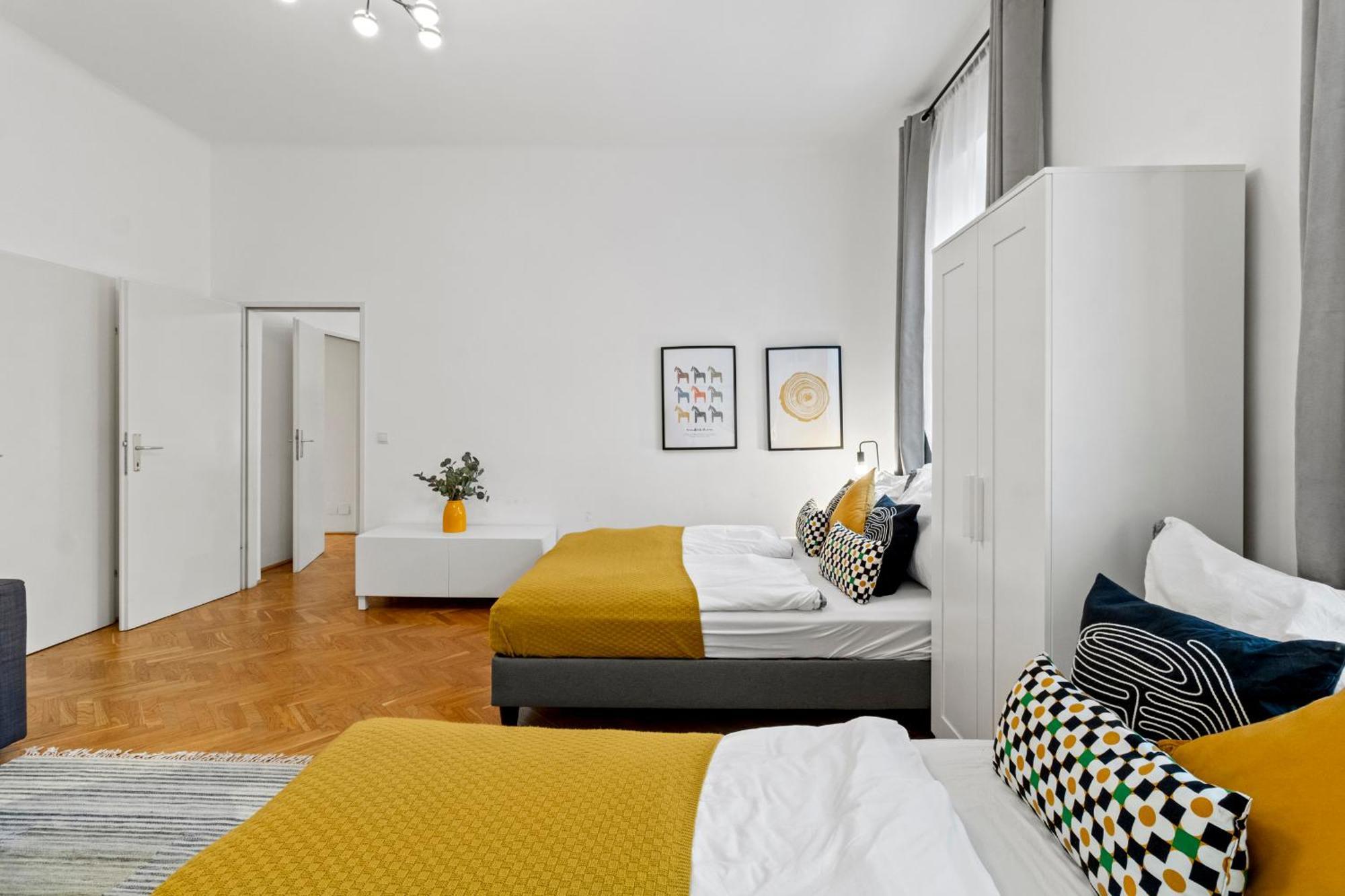 Chic Vienna Apartment Bagian luar foto
