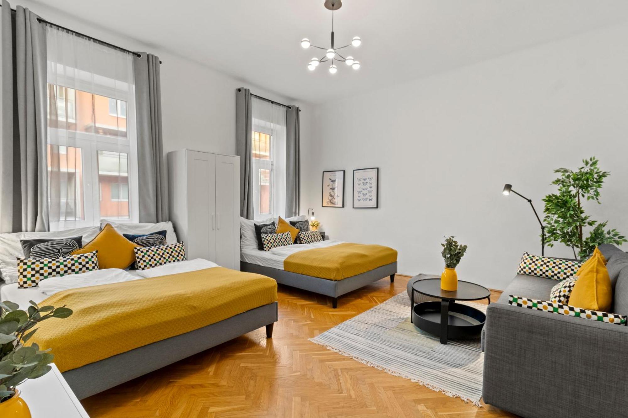 Chic Vienna Apartment Bagian luar foto