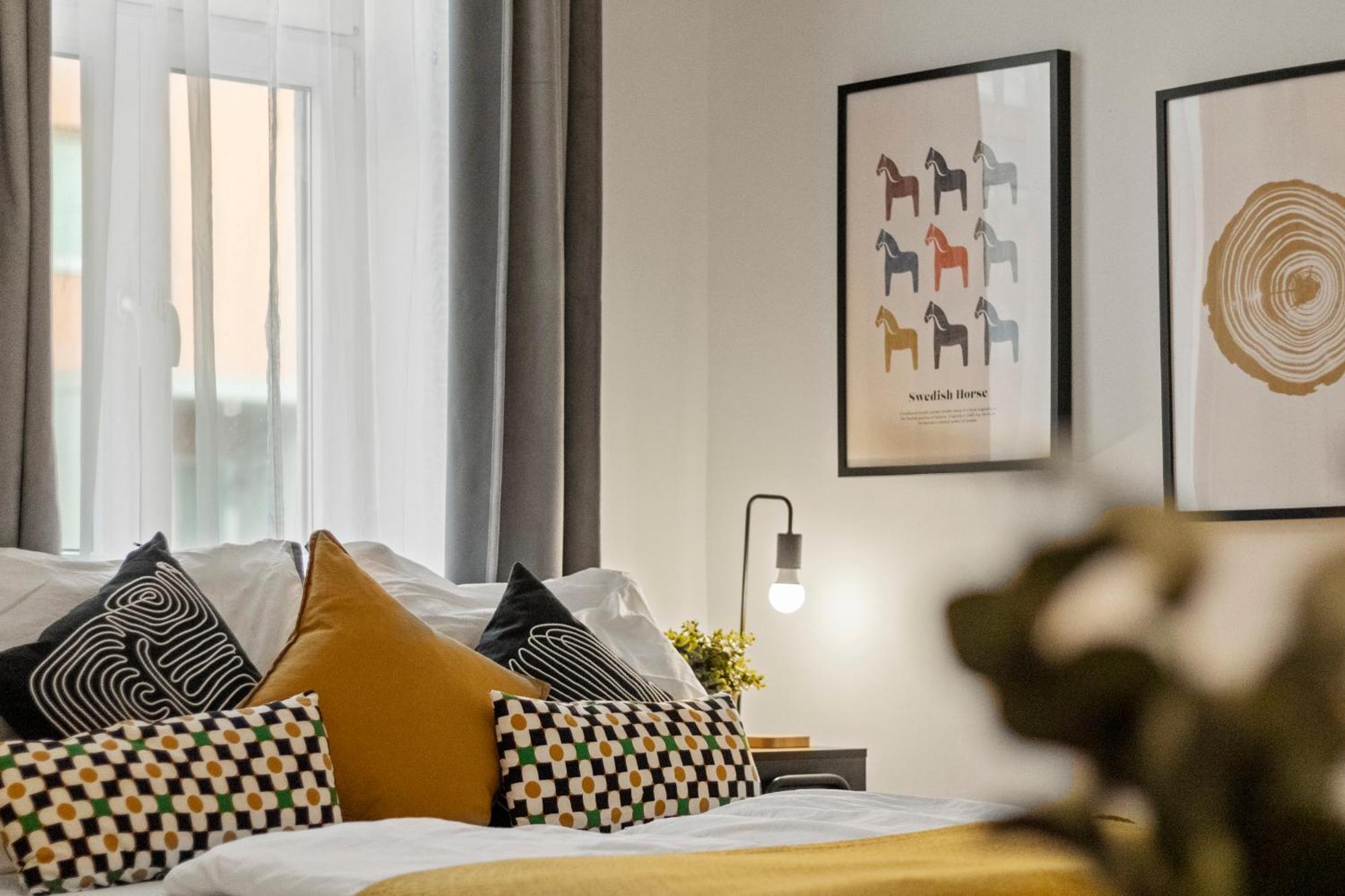 Chic Vienna Apartment Bagian luar foto