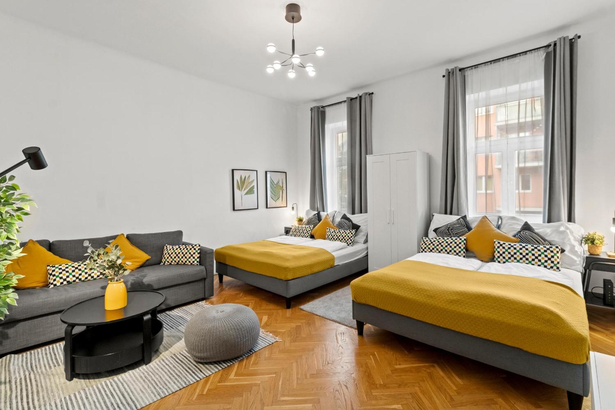 Chic Vienna Apartment Bagian luar foto